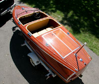 1940 17' Chris-Craft Barrel Back Antique Runabout