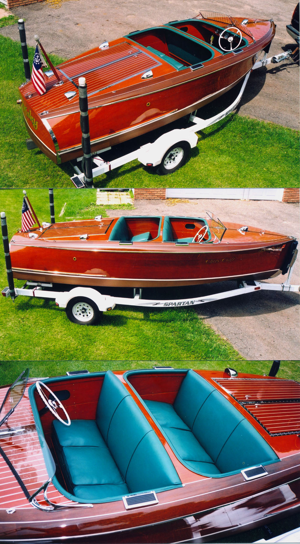 1941 17' chris craft barrel back