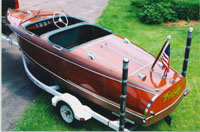 1942 17' Chris Craft Barrel Back Deluxe Runabout
