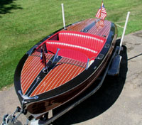 1947 17' GarWood Runabout