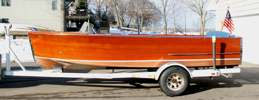 1951 18' Chris-Craft Sportsman Classic Wooden Boat