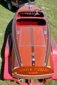 1940 19 ft Chris Craft Custom Runabout Barrel Back