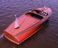 1941 19 ft Chris Craft Barrel Back Custom Runabout