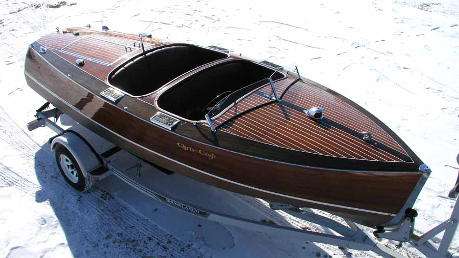 Chris Craft 19 foot Custom Runabout 1938