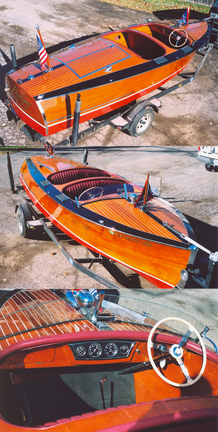 Wooden Boats - 1937 19' chris craft custom