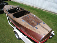 1942 19 ft Chris Craft Barrel Back