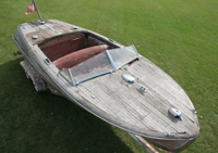 1949 20 ft Custom Runabout project boat
