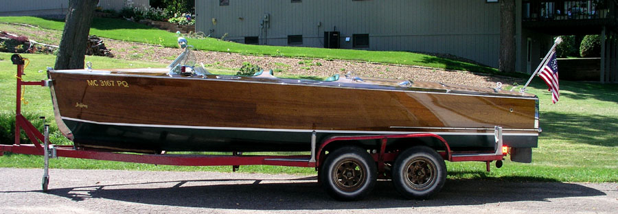 1947 Jeffrey Triple Cockpit Runabout