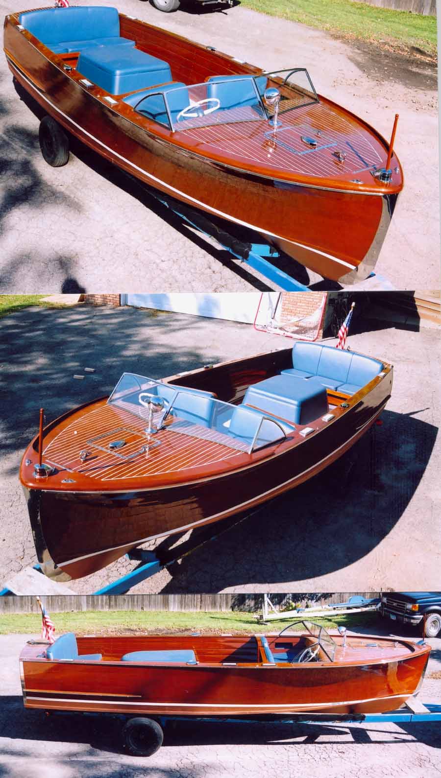 classic boats - 1950 22' Chris Craft Sportsman