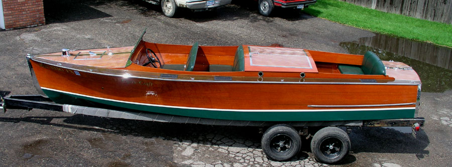 1930 chris craft triple cockpit