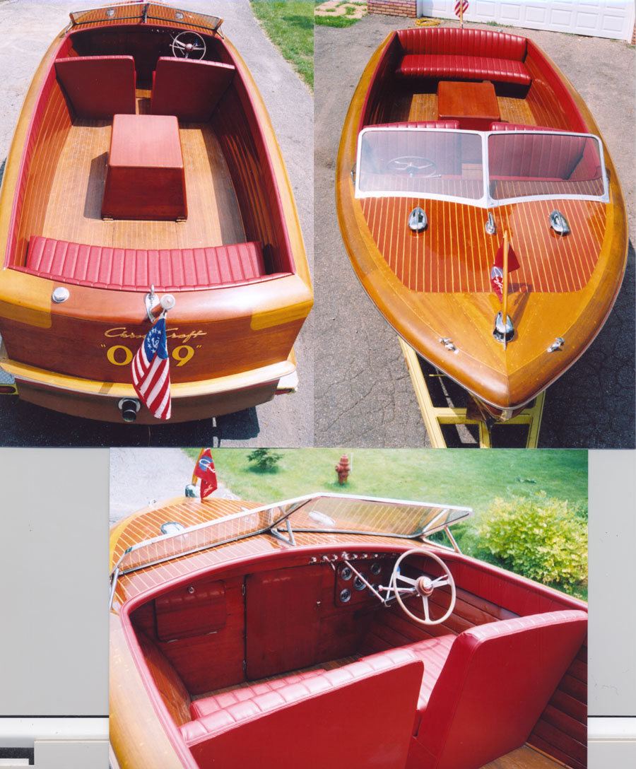 classic boat - 23' chris craft holiday