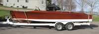 1930 24' Chris Craft Triple Cockpit Upswept Classic Boat