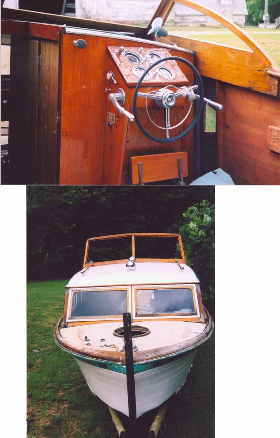 27' Chris Craft Wooden Cruiser Project