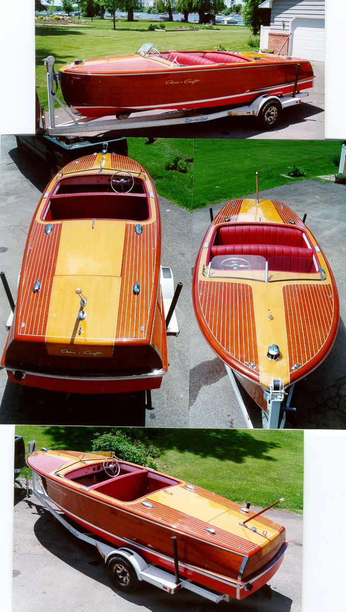 Chris Craft 20' Riviera - Classic Wood Boat