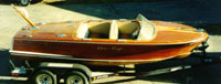 1955  19' Capri Wood Runabout