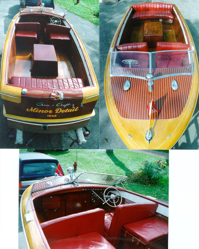 wooden boats - 23' chris craft holiday