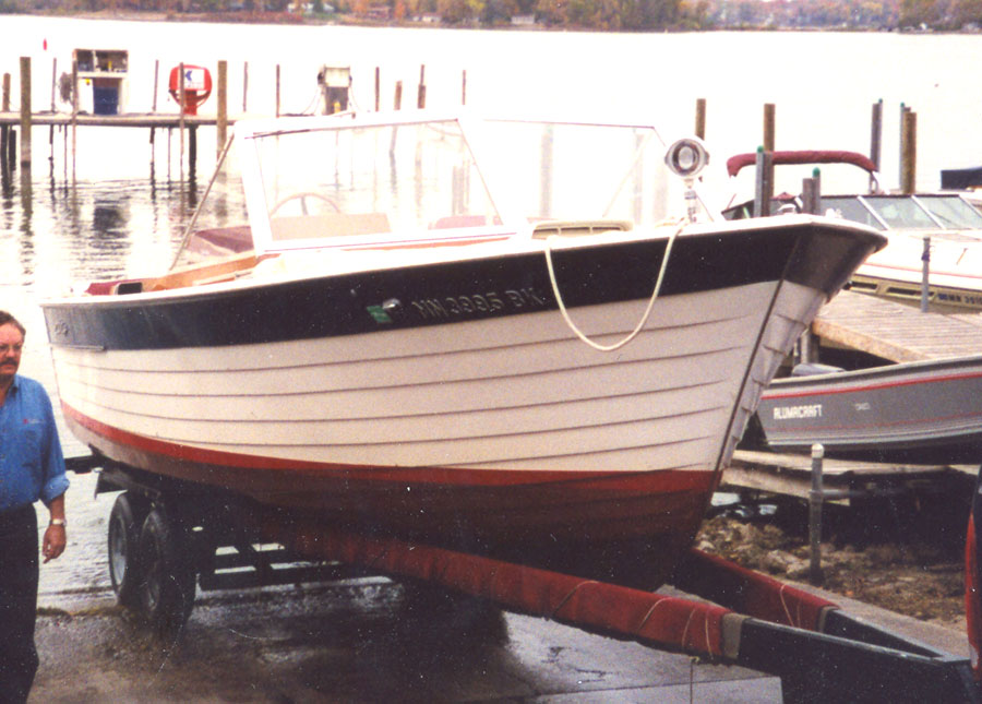 1966 25' Chris Craft Sea Skiff classic wooden boat