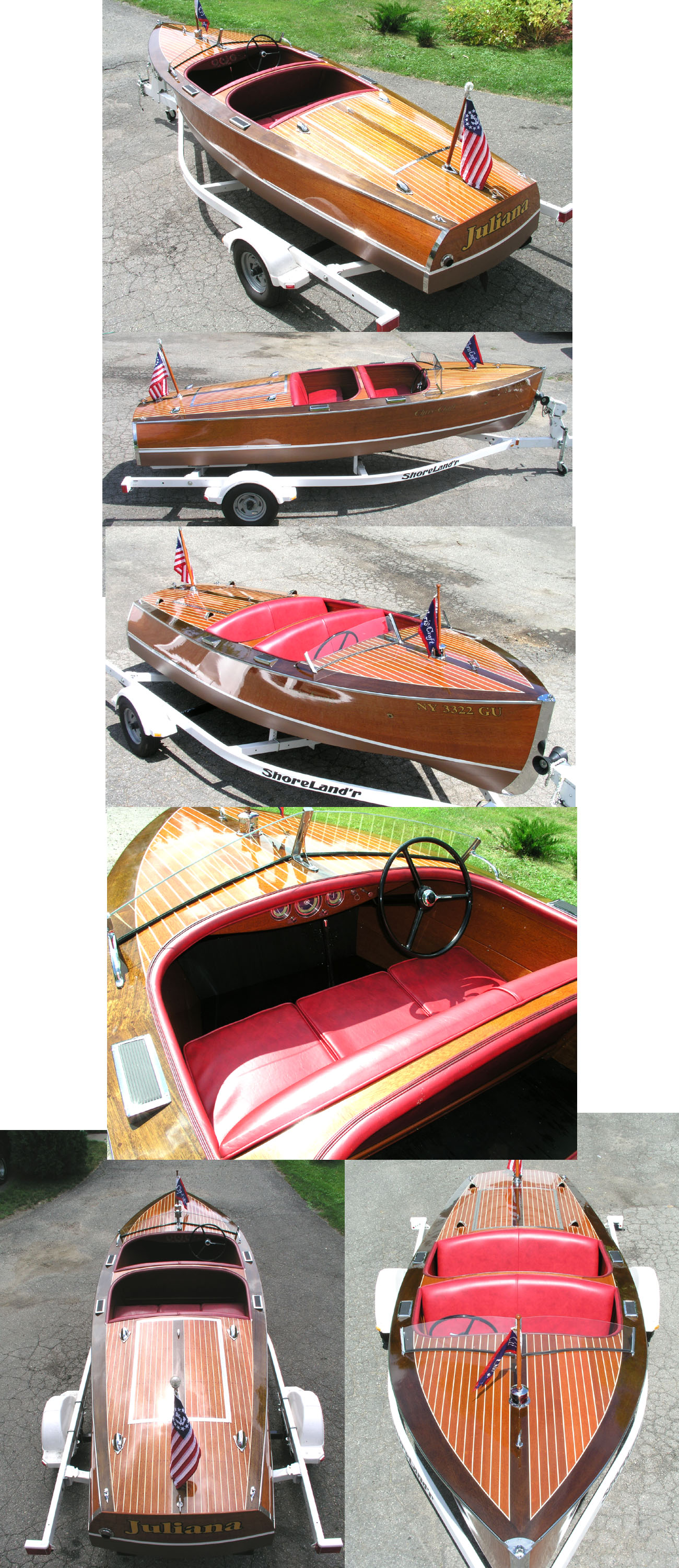 1942 17' Chris Craft Deluxe Runabout