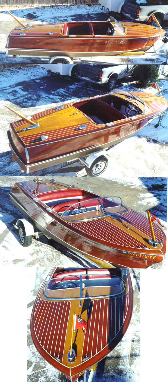 19' Chris Craft Capri - Classic Wood Boat