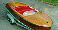 Classic Chris Craft mahogany boat 1952 20' Riviera