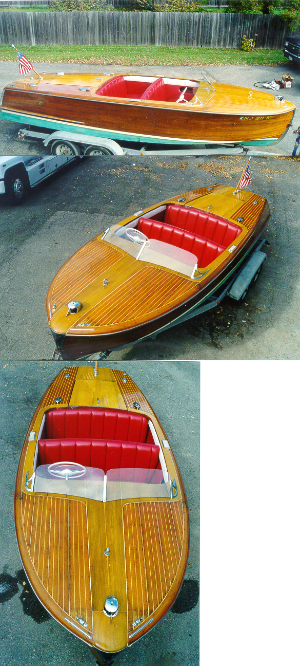 wooden boats - 20' riviera