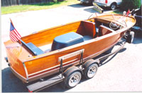 1953 22' Sportsman, Chris Craft wooden boat