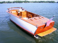 1961 30' Shepherd twin engine vintage wooden boat