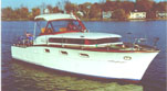 Chris Craft Futura 33' Wooden Cabin Cruiser