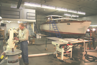 Classic Chris Craft Restoration Project